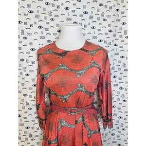 Vintage-Style tea length dress